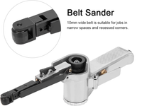 Thumbnail for Air Belt Sander with Sanding Belts (Pneumatic Tool)