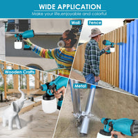 Thumbnail for Cordless Spray Gun Paint Sprayer