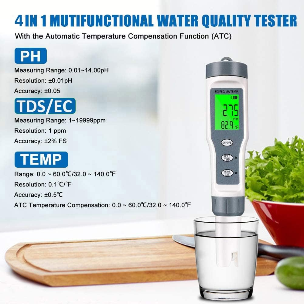 Digital pH Meter - TDS Tester