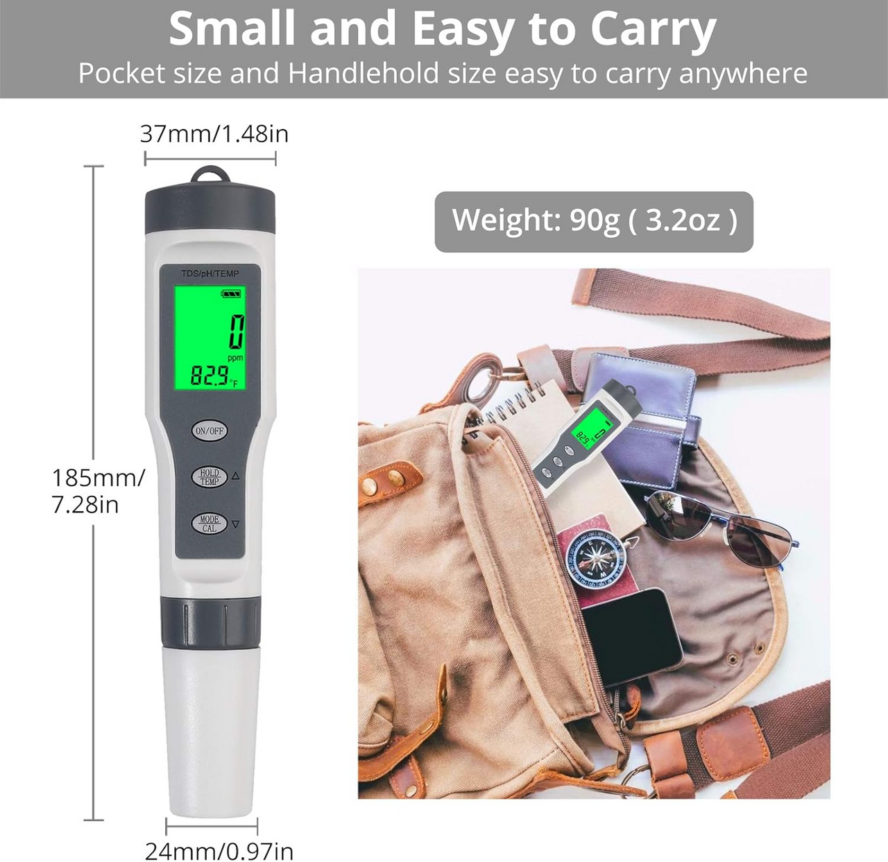 Digital pH Meter - TDS Tester