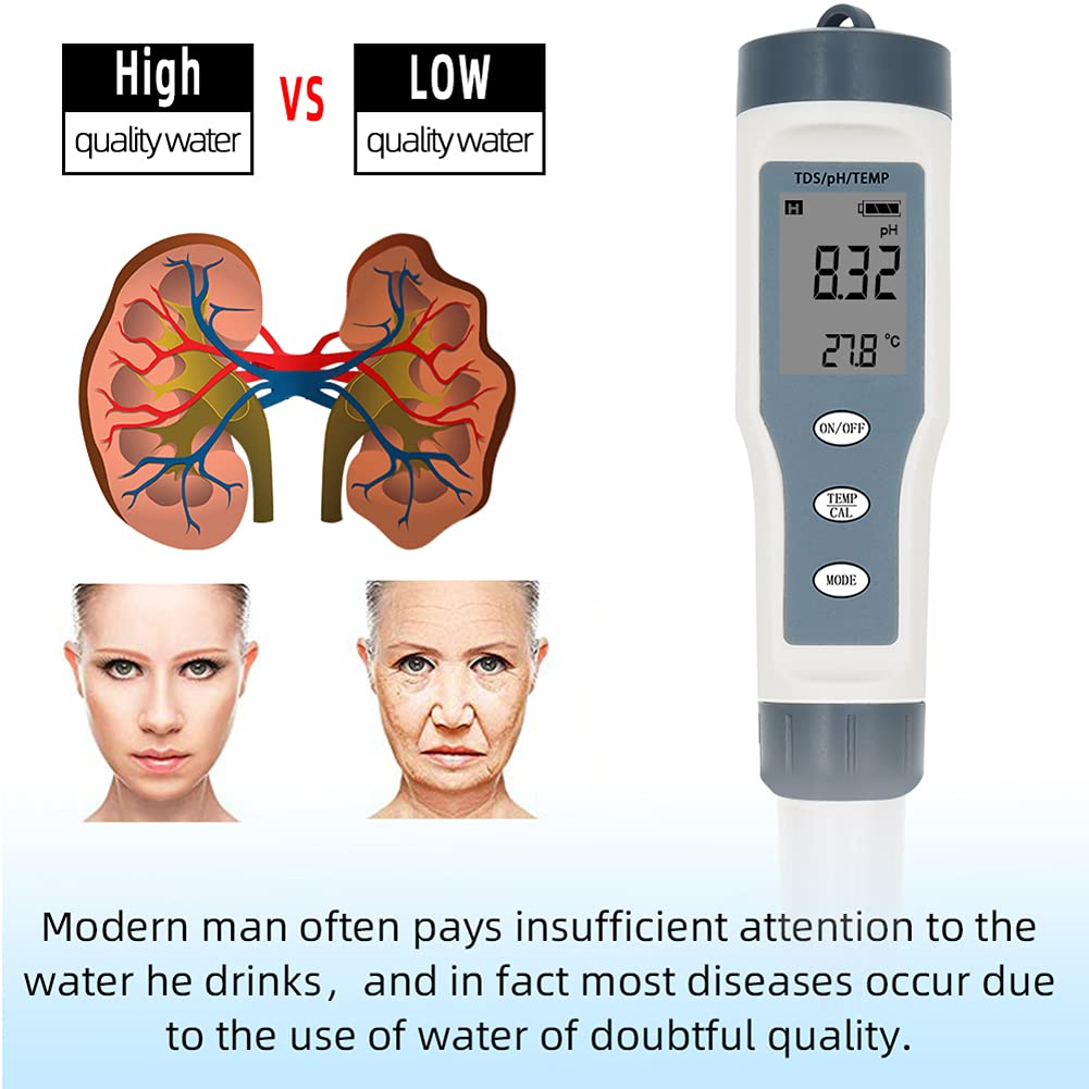 Digital pH Meter - TDS Tester