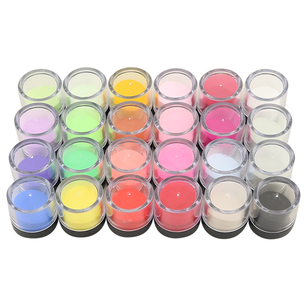 24 Color Nail Dip Powder Kit assorted colours