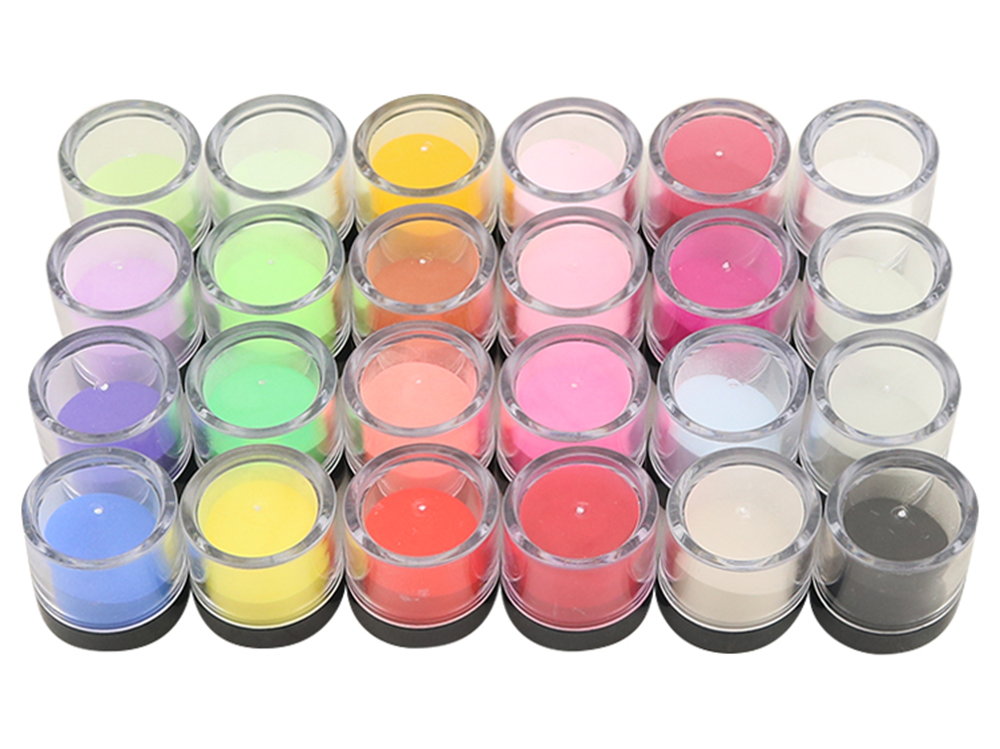 24 Color Nail Dip Powder Kit