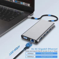 Thumbnail for USB C Docking Station Type C 12-in-1