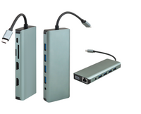 Thumbnail for USB C Docking Station Type C 12-in-1