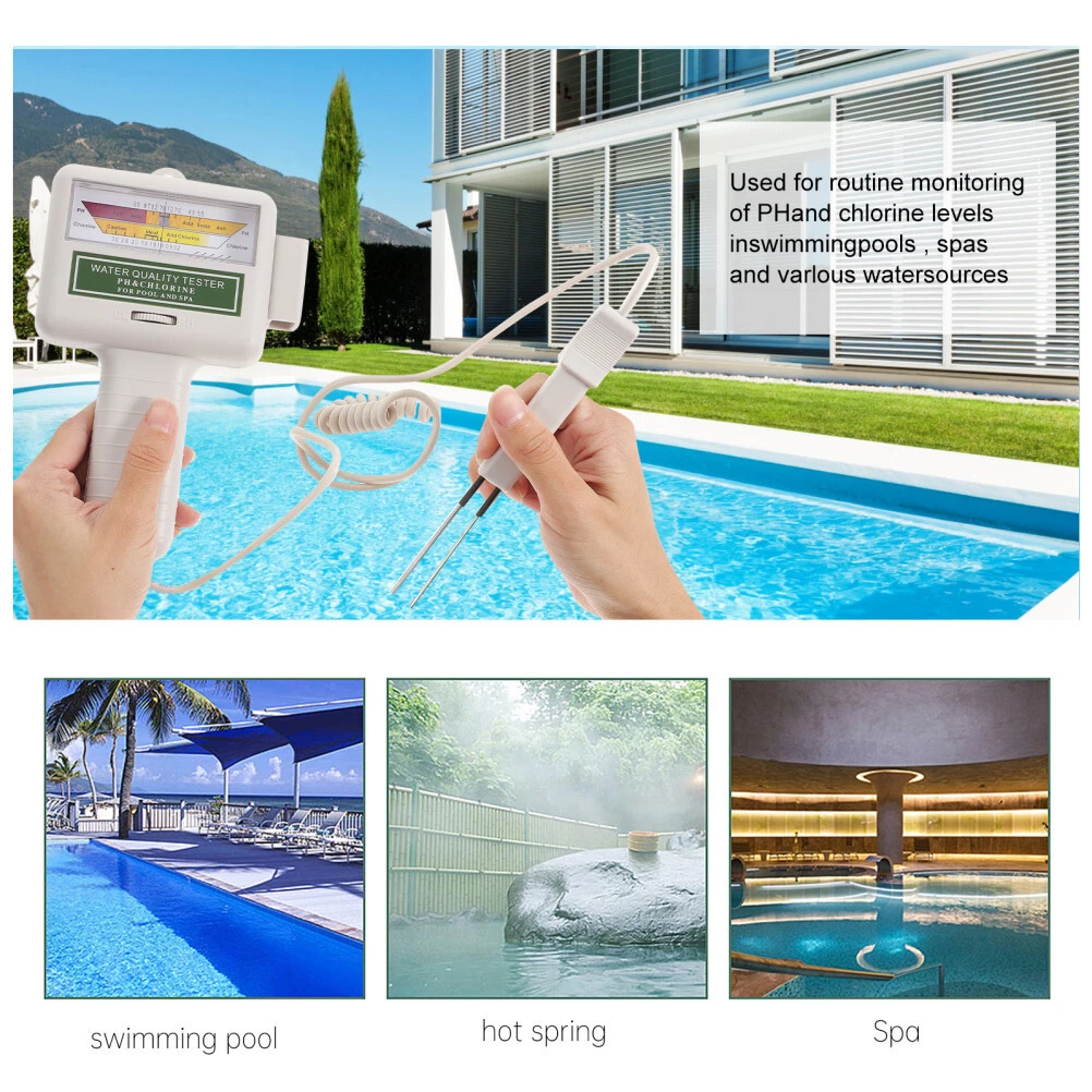 PH Chlorine Tester Pool SPA Water Quality Tester