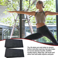 Thumbnail for 2Pcs Yoga Squat Wedge Anti-Slip Exercise Block for Pilates Fitness