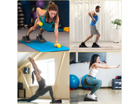 Thumbnail for 2Pcs Yoga Squat Wedge Anti-Slip Exercise Block for Pilates Fitness