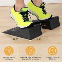 Thumbnail for 2Pcs Yoga Squat Wedge Anti-Slip Exercise Block for Pilates Fitness