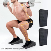 Thumbnail for 2Pcs Yoga Squat Wedge Anti-Slip Exercise Block for Pilates Fitness