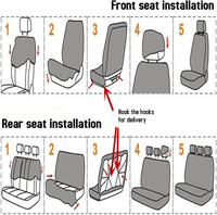 Thumbnail for Car Seat Covers Set Universal
