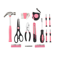Thumbnail for 39 Pcs Hand Tools Set Home Repair Toolbox Basic Toolkit
