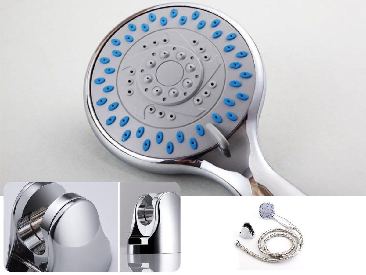 Shower head with sleek and elegant design
