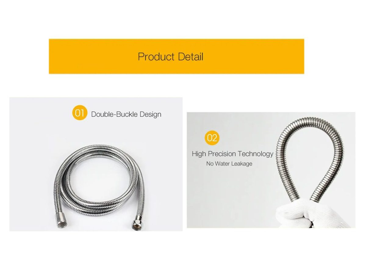 Hand shower set used in modern NZ bathroom