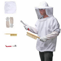 Thumbnail for Protective gloves included with beekeeping suit