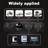 Thumbnail for Dual Car Cigarette Lighter Plug Socket 12V-24V