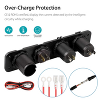 Thumbnail for Dual Car Cigarette Lighter Plug Socket 12V-24V