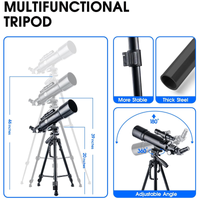 Thumbnail for Portable Astronomical Telescope with Tripod