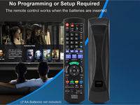Thumbnail for Panasonic N2QAYB000579 Blu-ray Player remote