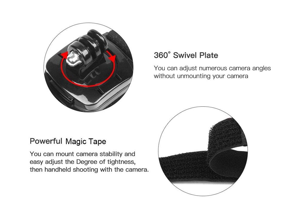 Action Camera Accessories 49-in-1