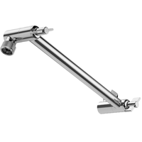 Thumbnail for Shower head extension arm chrome finish side view