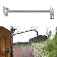 Thumbnail for Shower Head Extension Arm (Silver, 11-inch Extension)