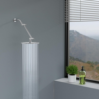 Thumbnail for Shower Head Extension Arm (Silver, 11-inch Extension)