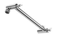 Thumbnail for Close-up of polished chrome shower arm fitting