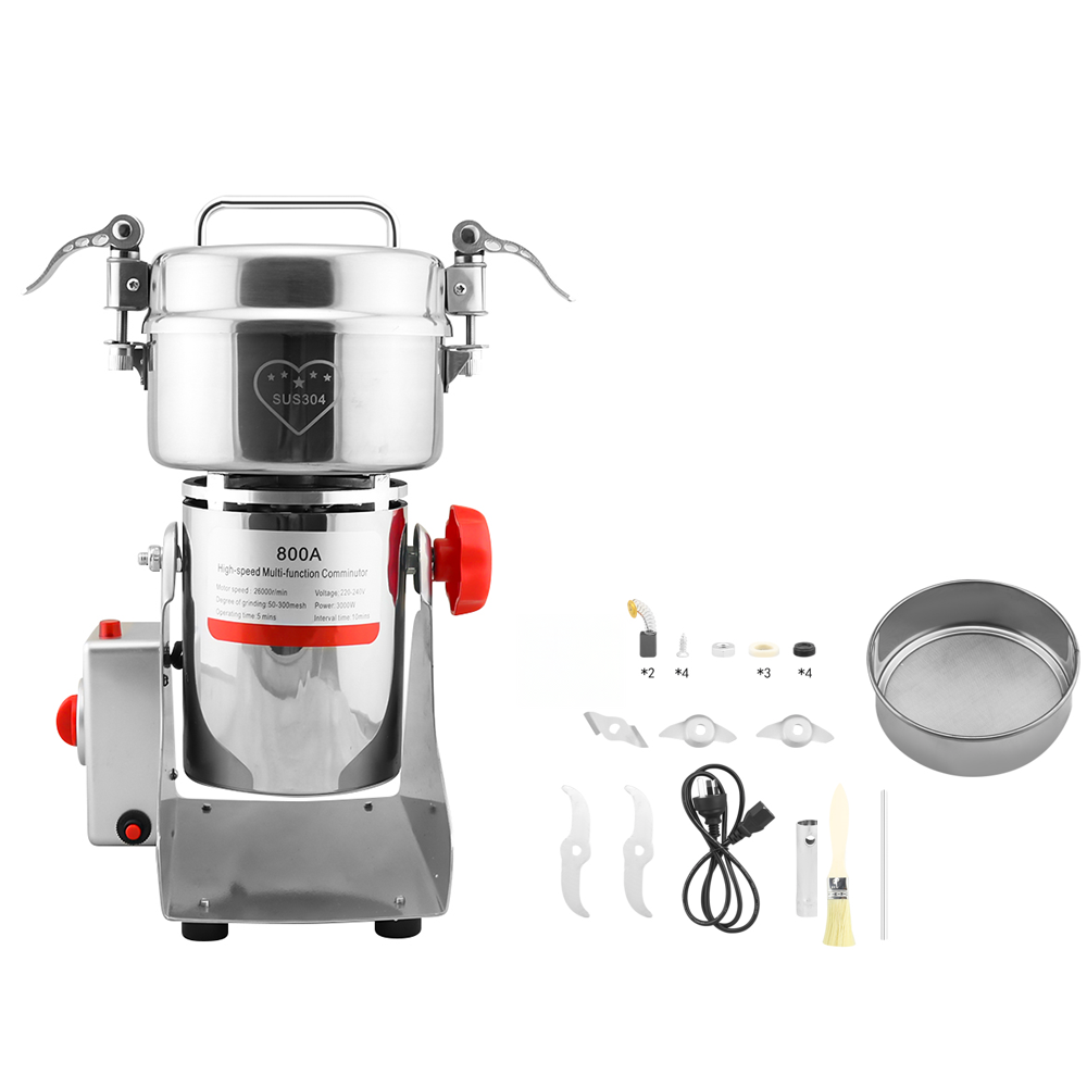 Electric Dry Food Grinder Machine 800G