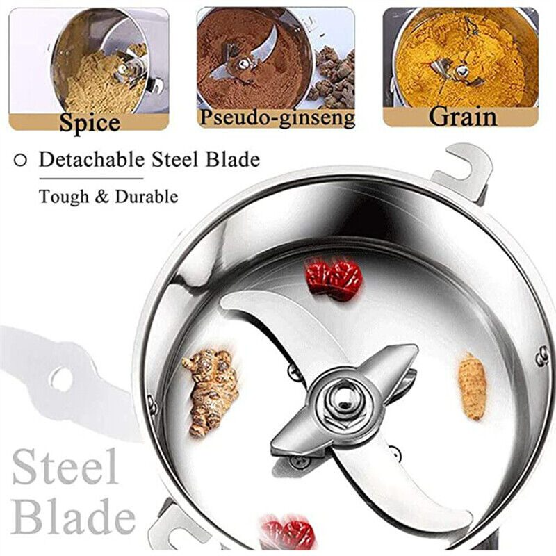 Electric Dry Food Grinder Machine 800G