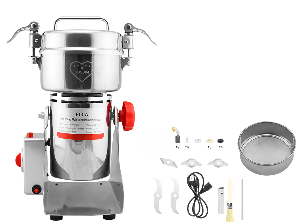 Electric Dry Food Grinder Machine 800G
