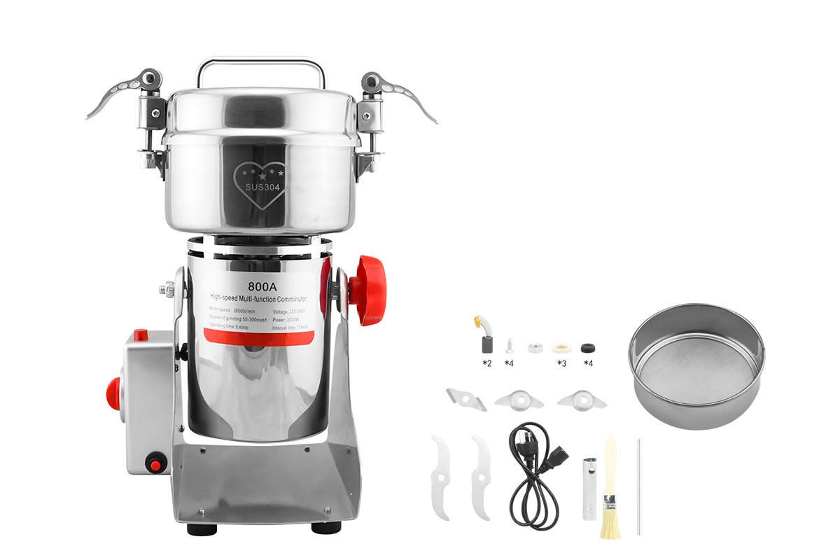 Electric Dry Food Grinder Machine 800G