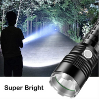 Thumbnail for LED Torch Flashlight Light Rechargeable Camping Outdoor