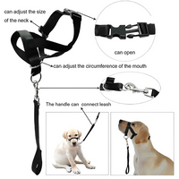 Thumbnail for Adjustable Pet Dog Head Collar