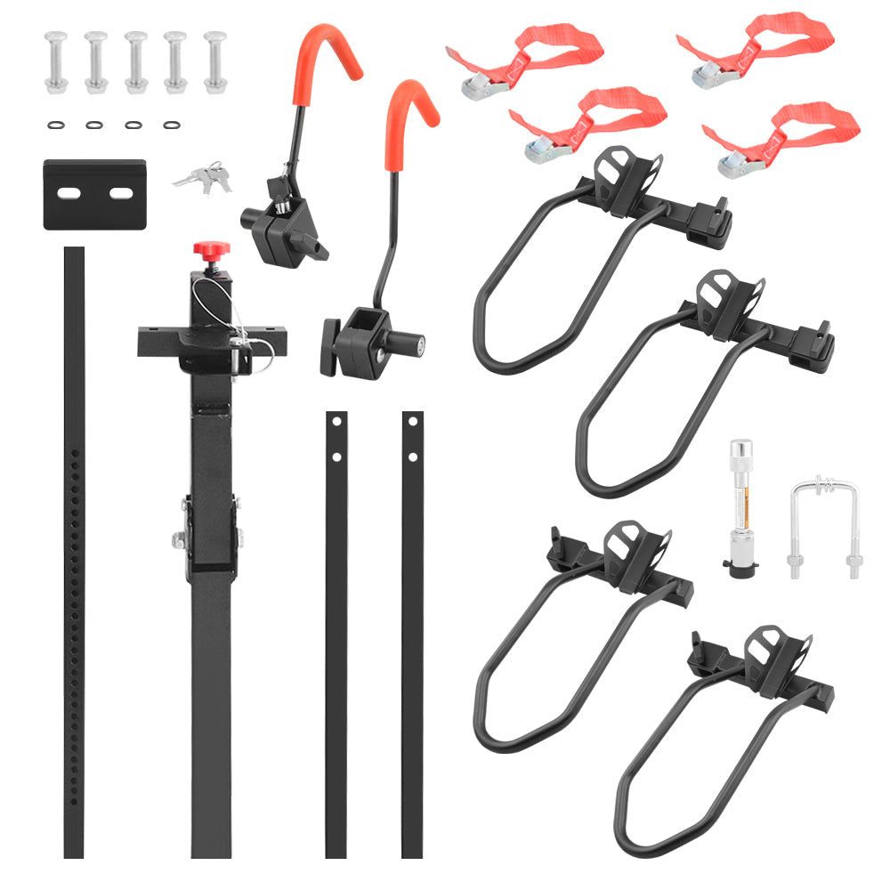 Bike Rack Electric Bicycle Carrier Hitch Rear Platform Suitable for E Bike