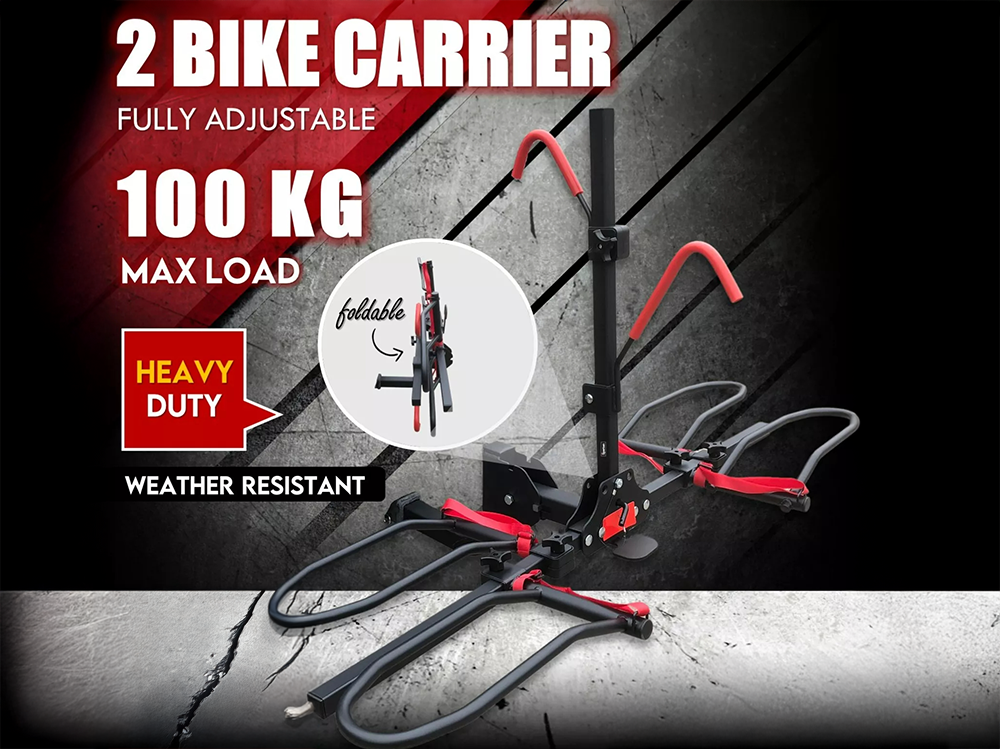Bike Rack Electric Bicycle Carrier Hitch Rear Platform Suitable for E Bike