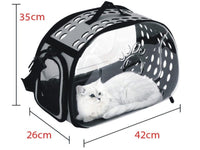 Thumbnail for Portable Pet Carrier Bag - Large 42x28x32cm