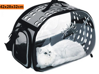 Thumbnail for Portable Pet Carrier Bag - Large 42x28x32cm