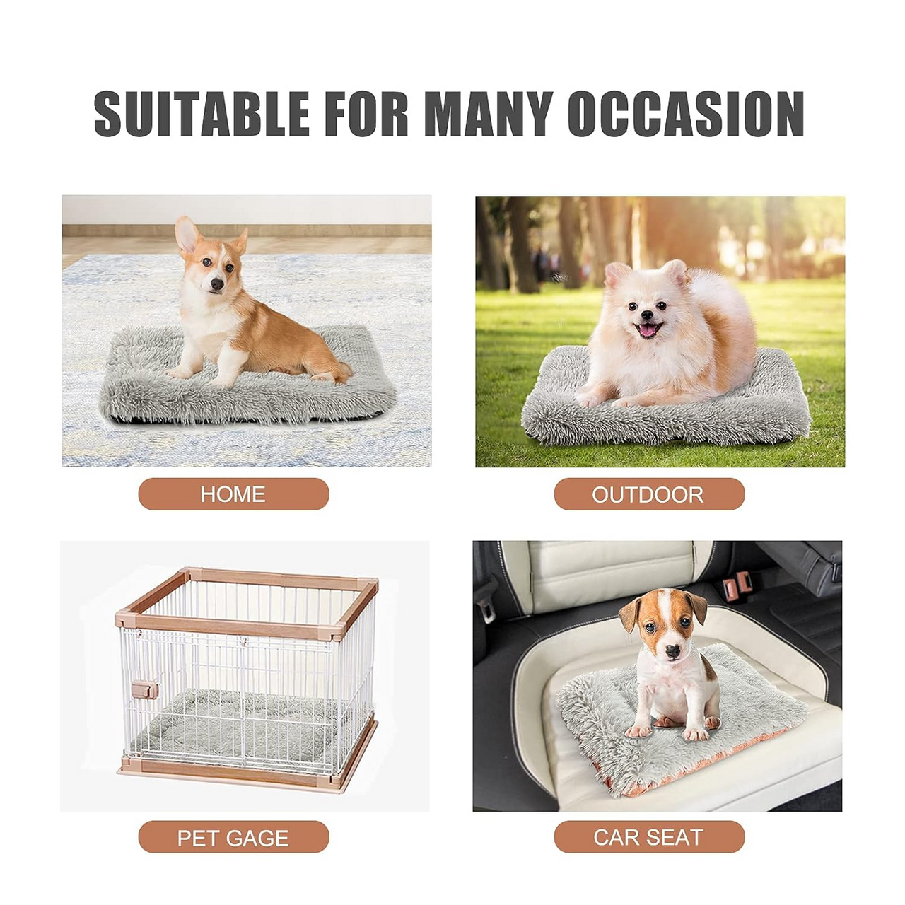 Pet Heating Pad Dog Cat Electric Heated Mat