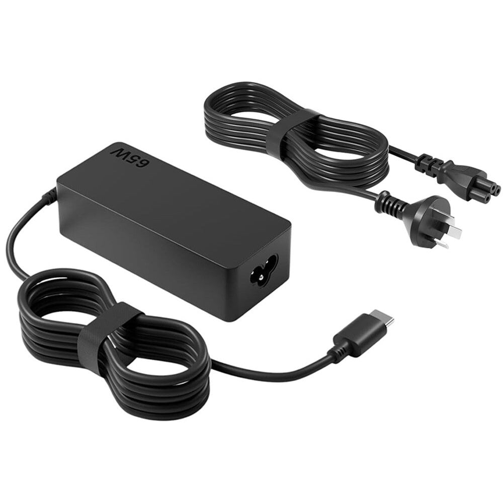 Charger with USB-C cable attached