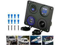 Thumbnail for Marine Boat Rocker Switch Panel 12V