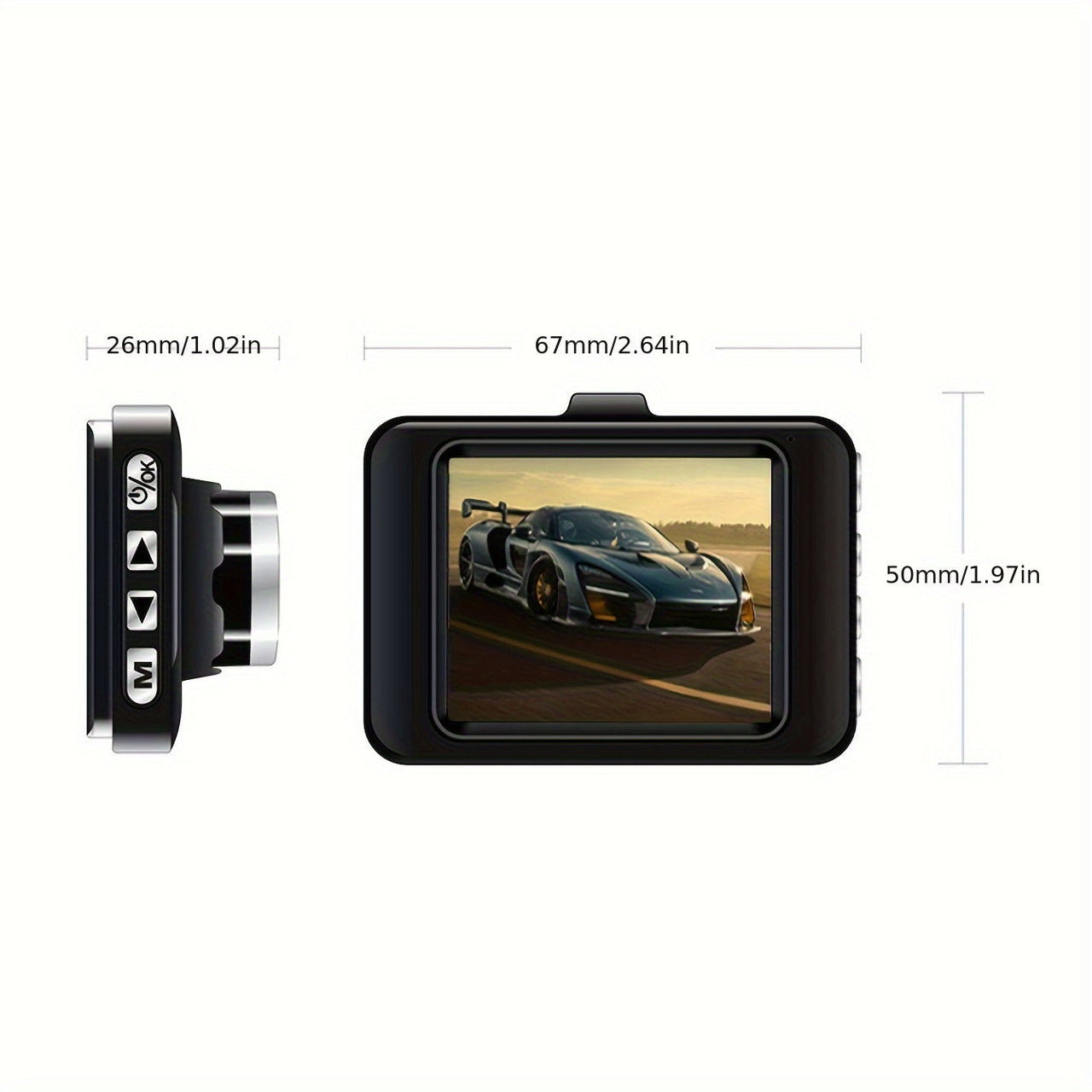 Car Dash Cam Camera Full HD 1080P
