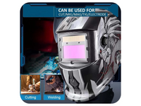 Thumbnail for Welding Helmet Solar Auto Darkening Solar & Battery