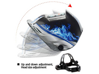 Thumbnail for Welding Helmet Solar Auto Darkening Solar & Battery