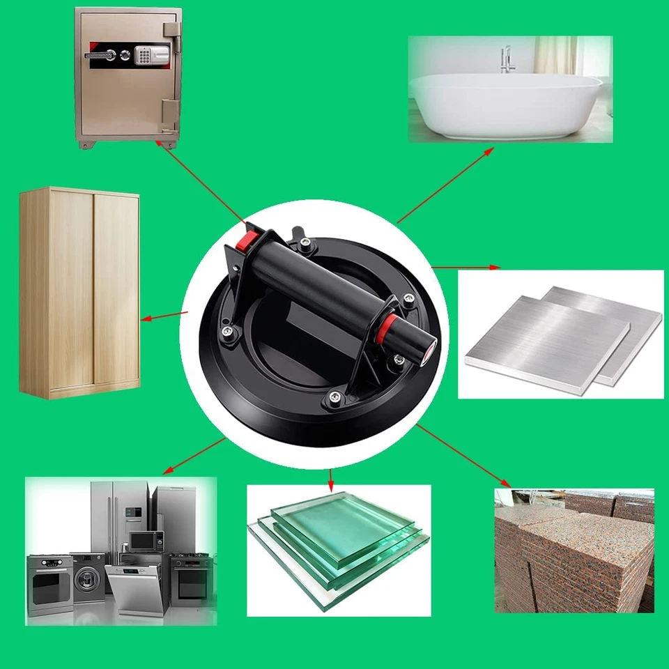 8inch Vacuum Suction Cup 200kg Bearing Capacity