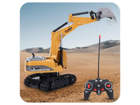 Thumbnail for Digger Excavator Kids Riding Toys Ride-On Car Toy Truck Toddler