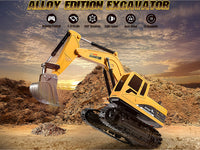 Thumbnail for Digger Excavator Kids Riding Toys Ride-On Car Toy Truck Toddler