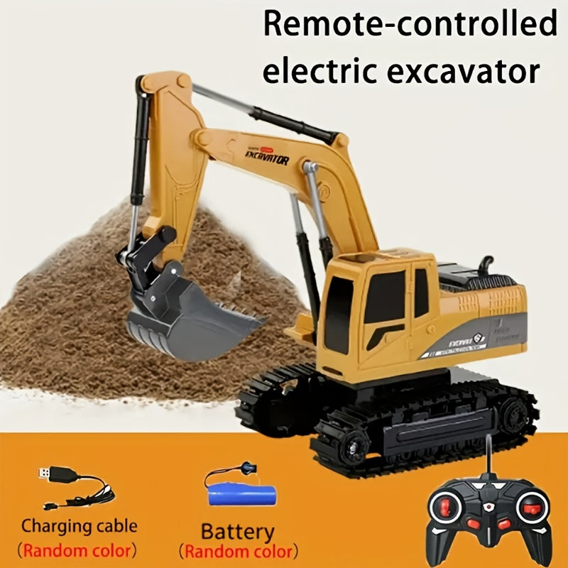 Digger Excavator Kids Riding Toys Ride-On Car Toy Truck Toddler