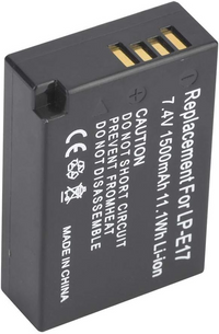 Thumbnail for Canon LP-E17 Camera Battery Aftermarket