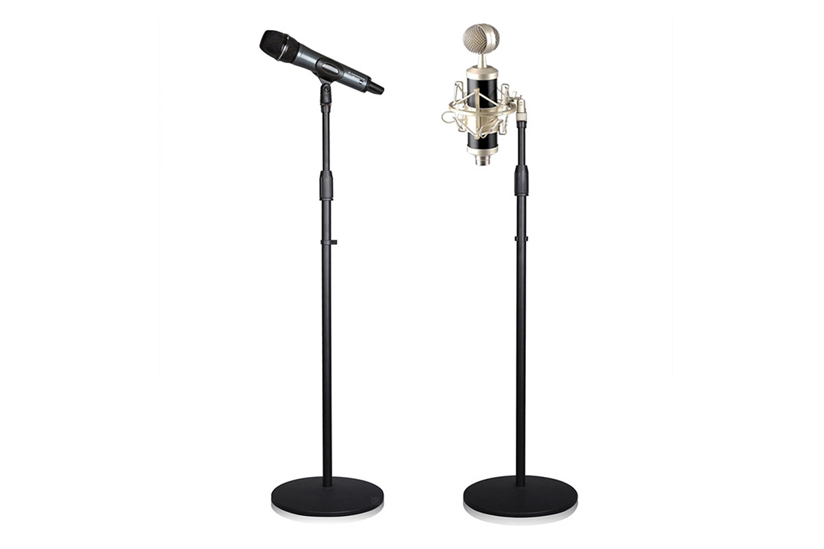 Height Adjustable Tripod Microphone Stand